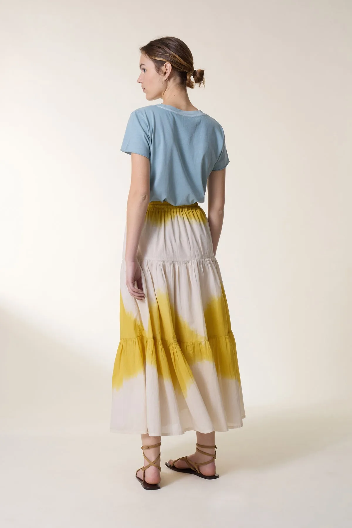 Leon & Harper Juize Mustard Long skirt