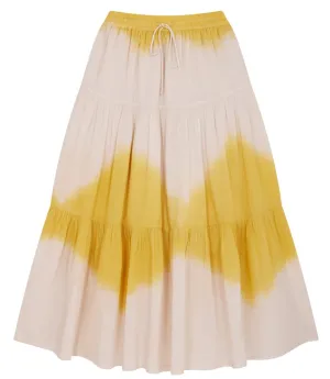 Leon & Harper Juize Mustard Long skirt