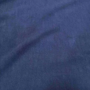 Linen Vintage Washer Finish, Navy - 1.82m remnant