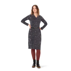 Long V-Neck Bamboo Dress