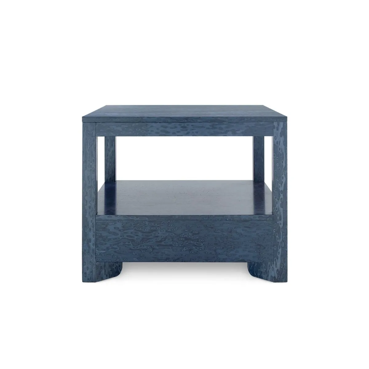 Lugano 1-Drawer Side Table / Deep Navy