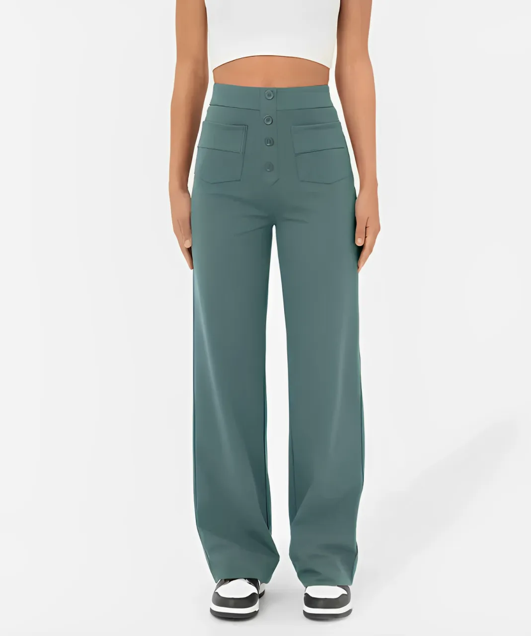 Lupicina® | High Waist Elastic Casual Trousers