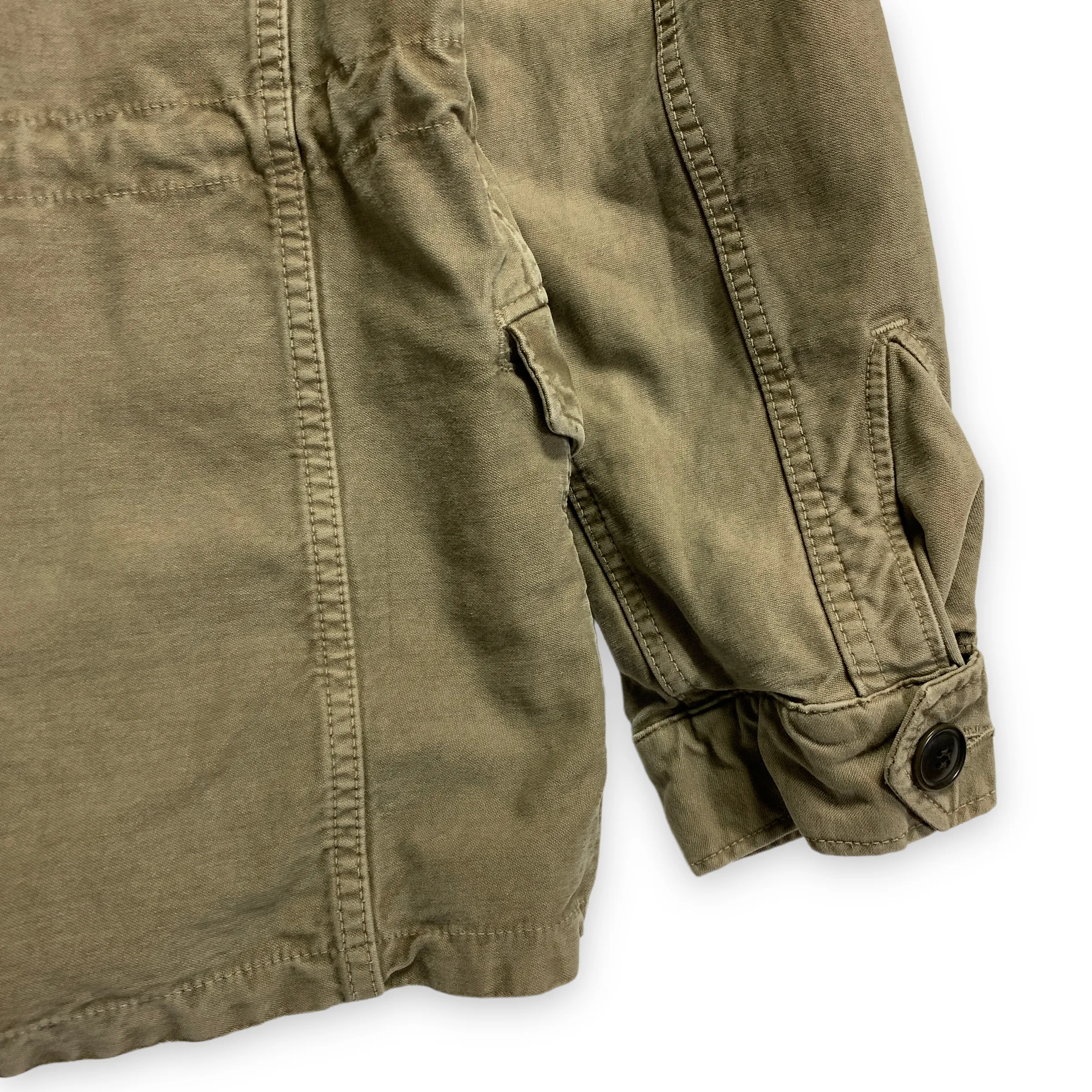 [M] Visvim 15SS Achse Jacket Dmgd Chino Olive