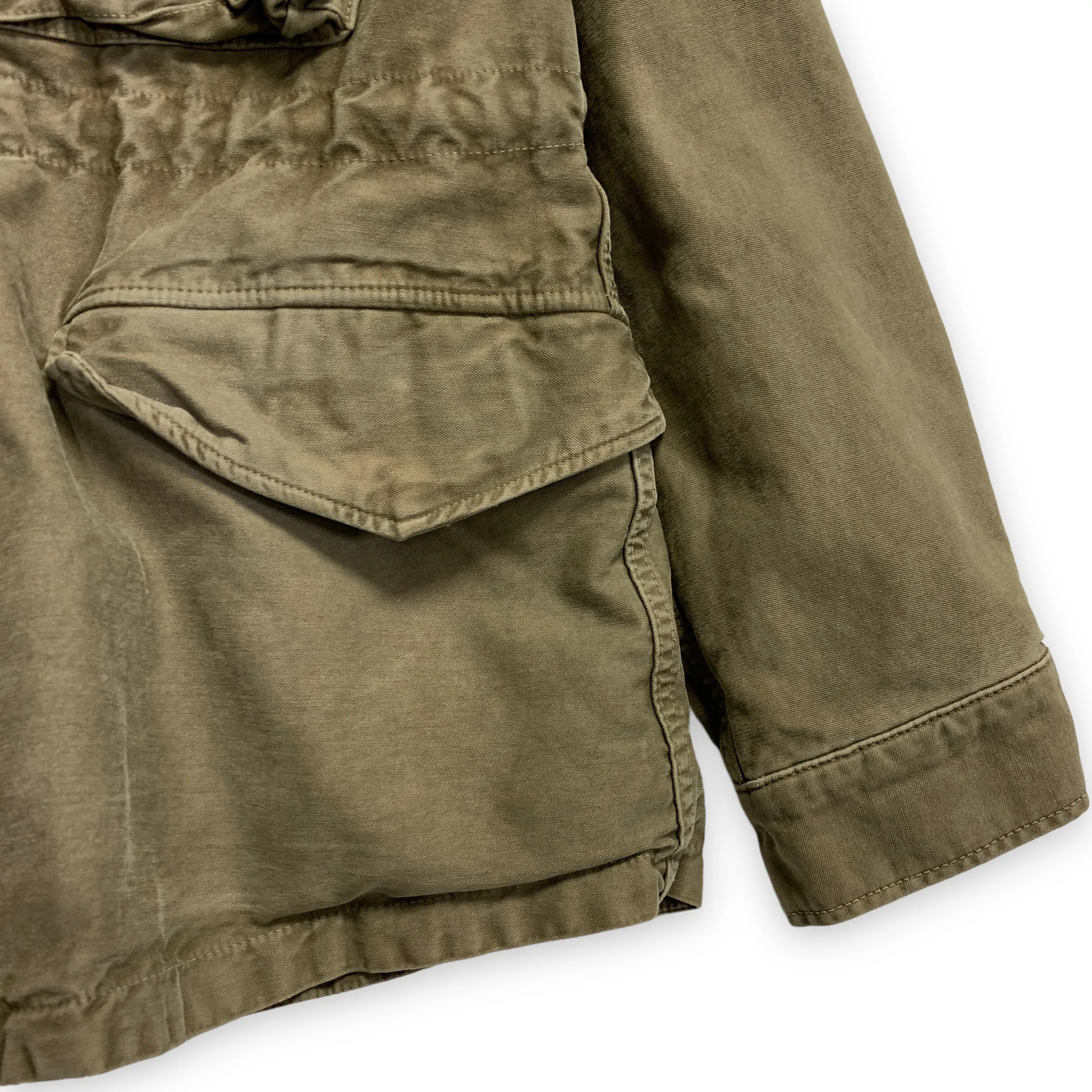 [M] Visvim 15SS Achse Jacket Dmgd Chino Olive