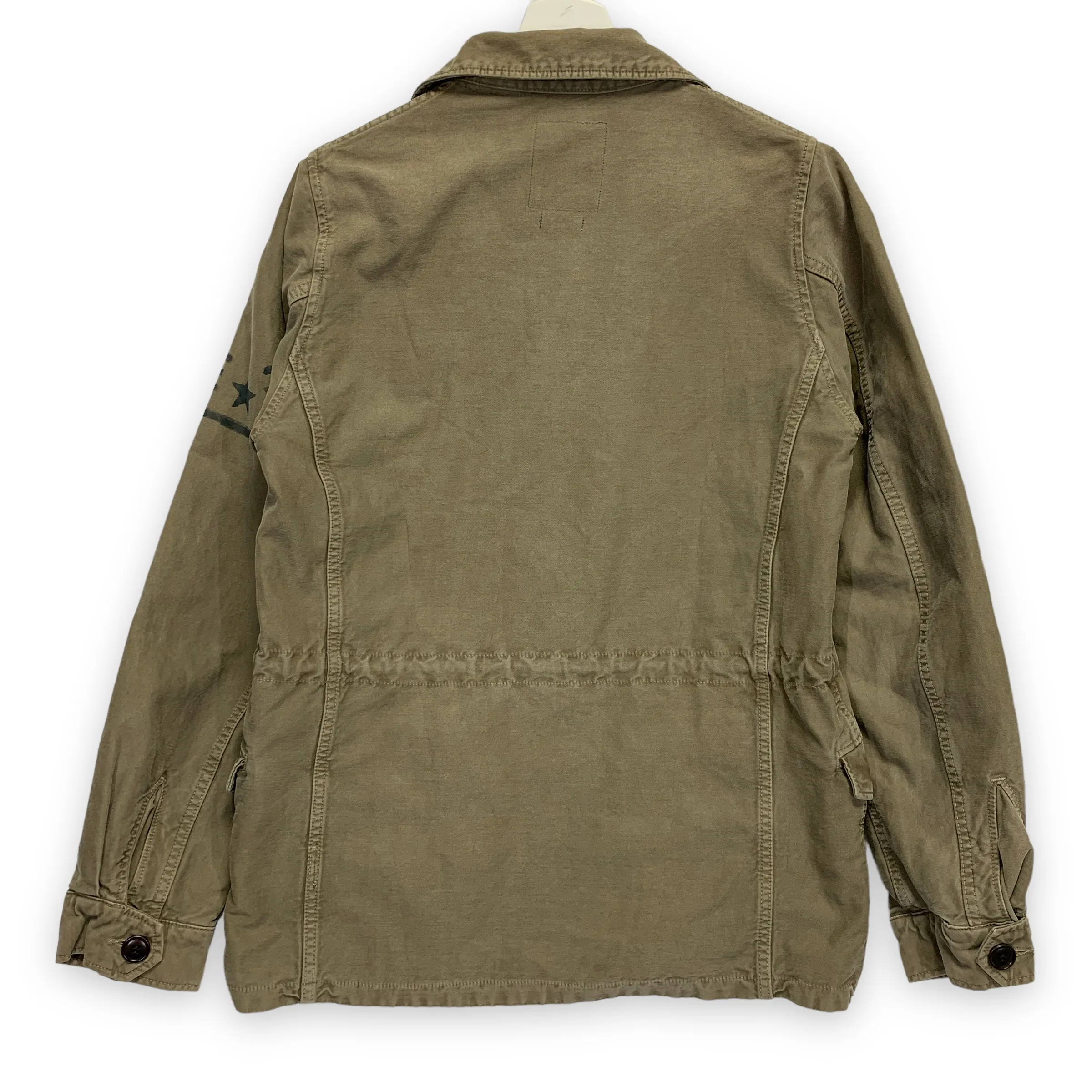 [M] Visvim 15SS Achse Jacket Dmgd Chino Olive