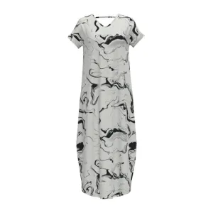 Macy - White Black Marble