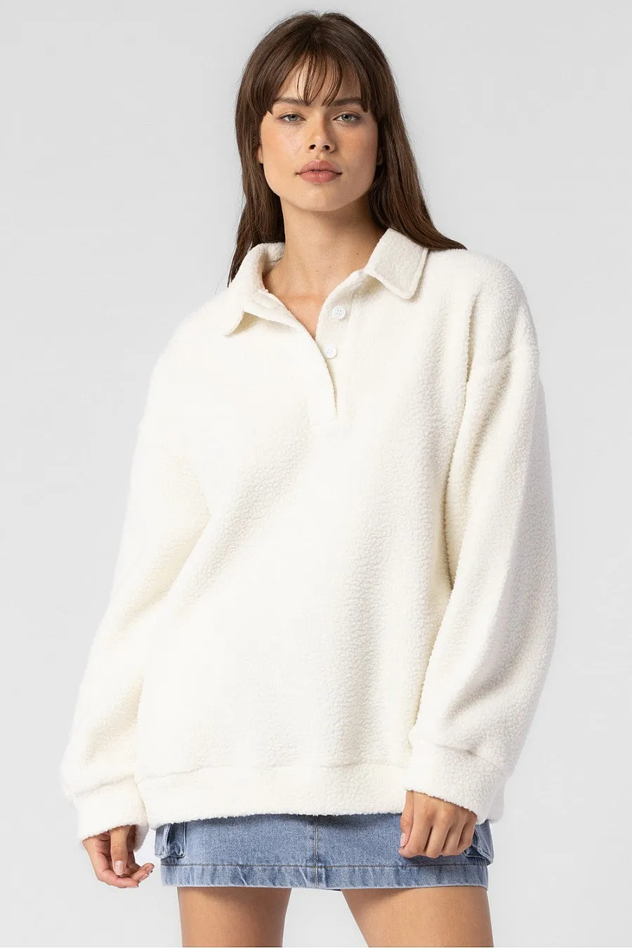 Maeve Oversized Teddy Fleece