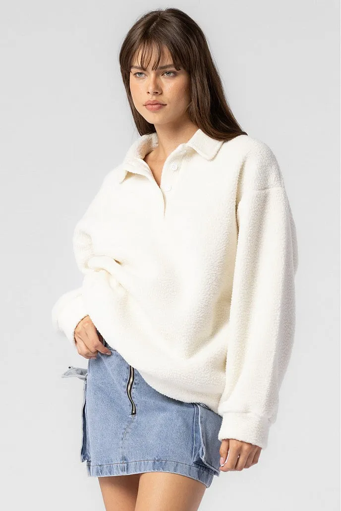 Maeve Oversized Teddy Fleece