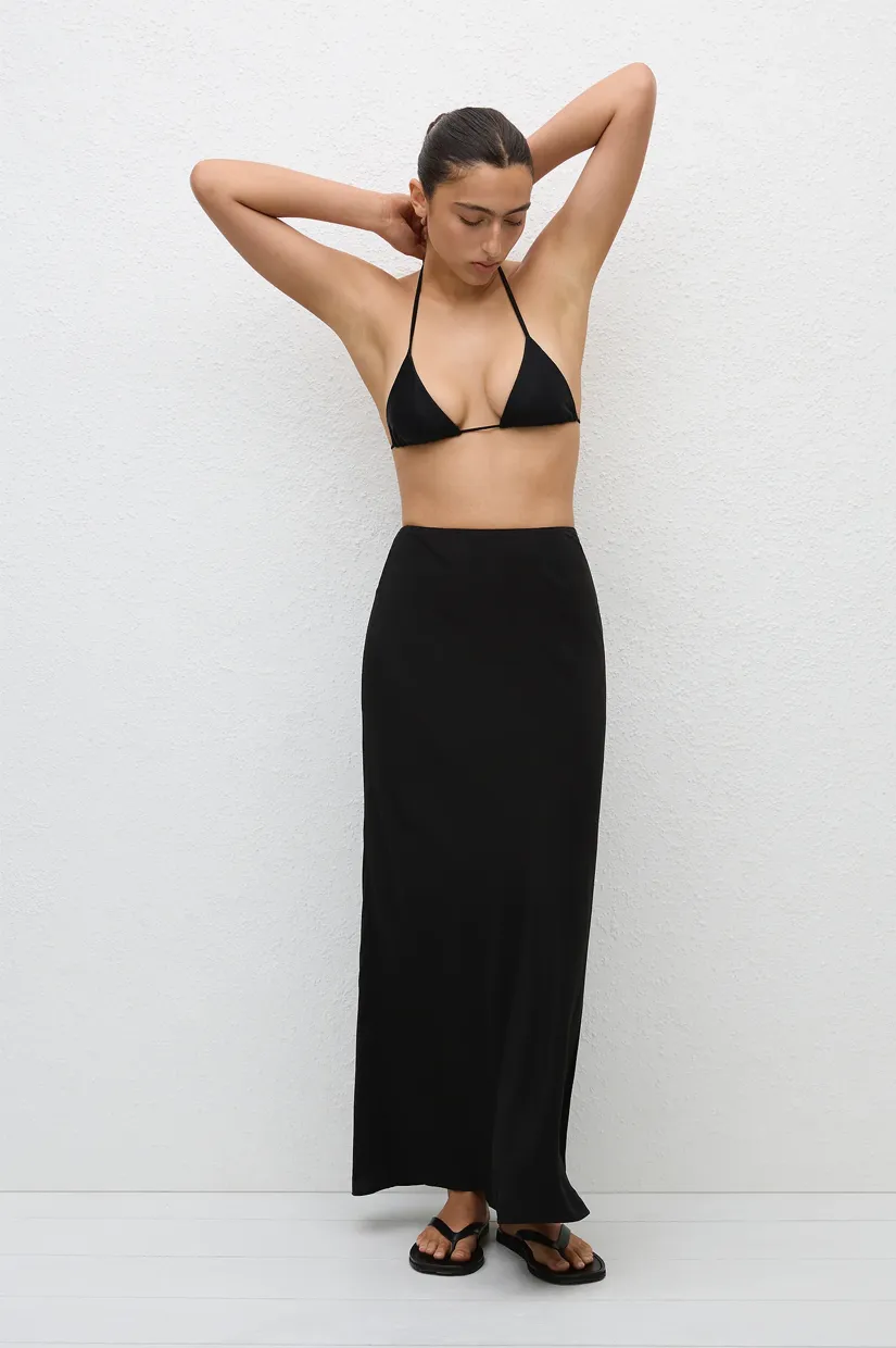 Matteau Bias Elastic Skirt - Black