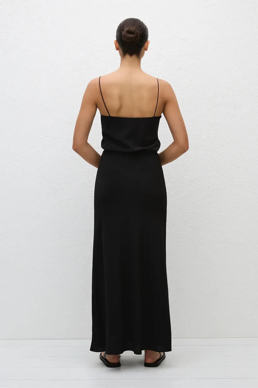Matteau Bias Elastic Skirt - Black