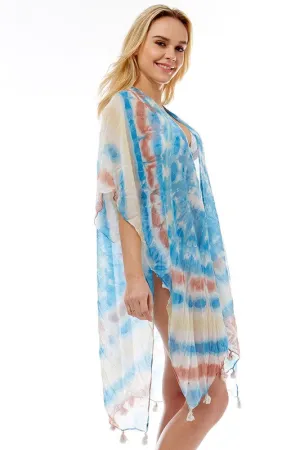 Maui Watercolor Kimono (multi color avail)