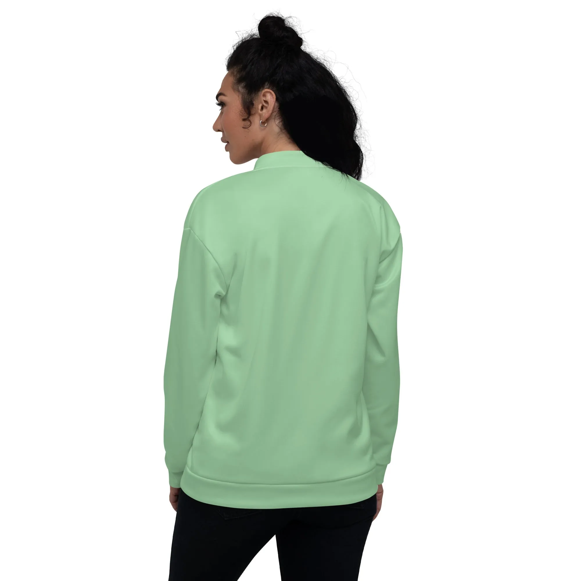 Mint Horizontal - Sustainably Made Jacket