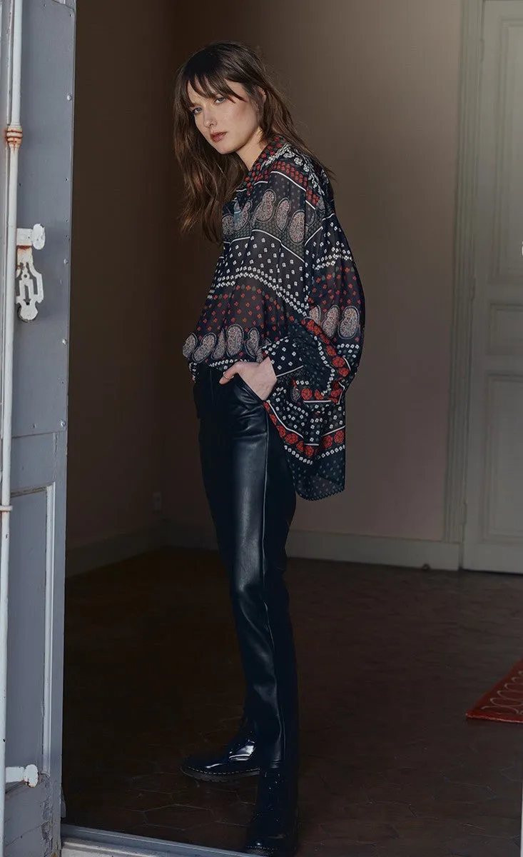 Molly Bracken Tzigane Print Shirt