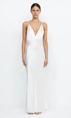 MOON DANCE V MAXI DRESS - IVORY