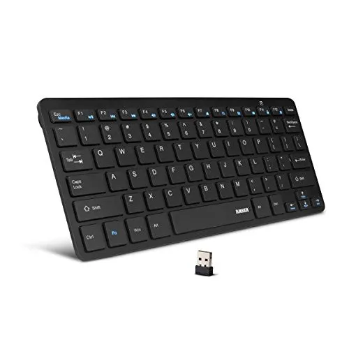 New Anker 98ANSLM78-BUA 2.4G Wireless Keyboard, Ultra Slim