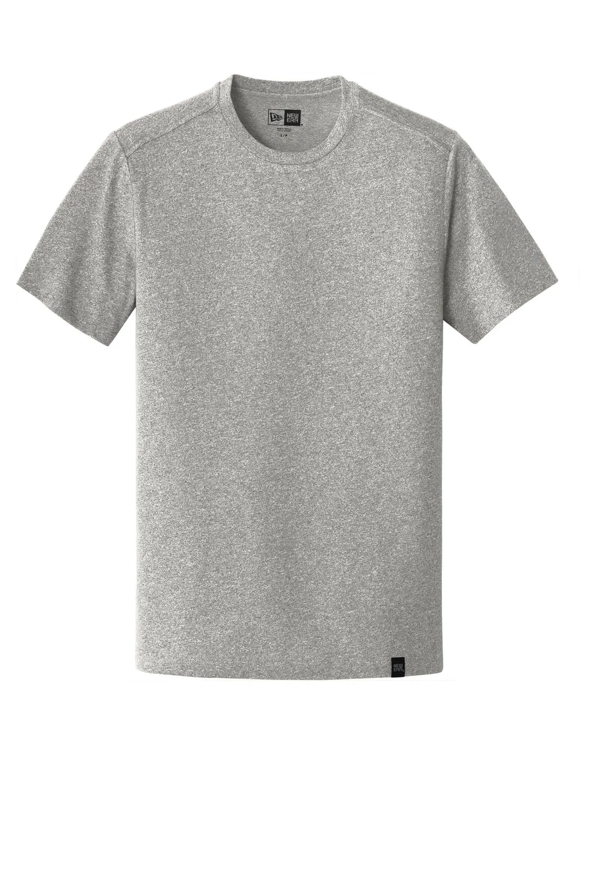 New Era  Heritage Blend Crew Tee. NEA100 Light Graphite Twist