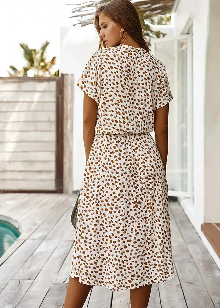 Nicolasa® | V-neck dress