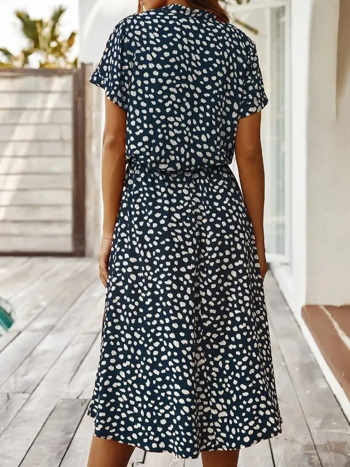 Nicolasa® | V-neck dress