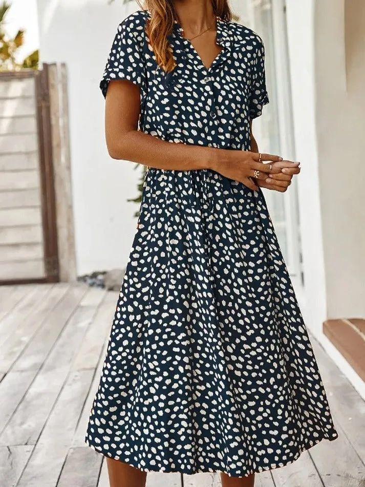 Nicolasa® | V-neck dress