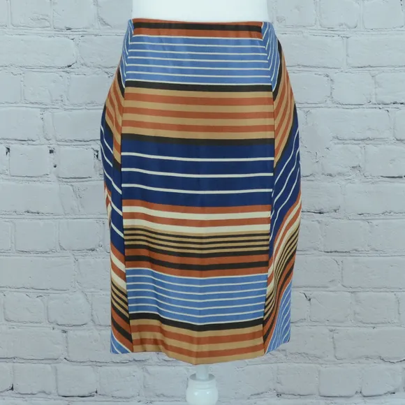 NWT J. MCLAUGHLIN Montecito Stripe Pencil Skirt …