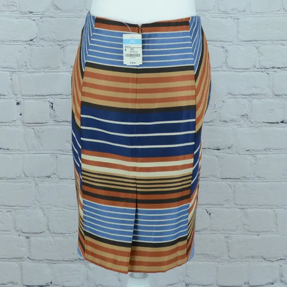 NWT J. MCLAUGHLIN Montecito Stripe Pencil Skirt …