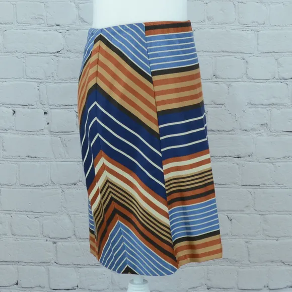 NWT J. MCLAUGHLIN Montecito Stripe Pencil Skirt …