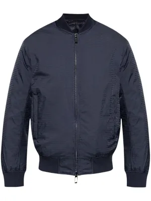Nylon bomber jacket