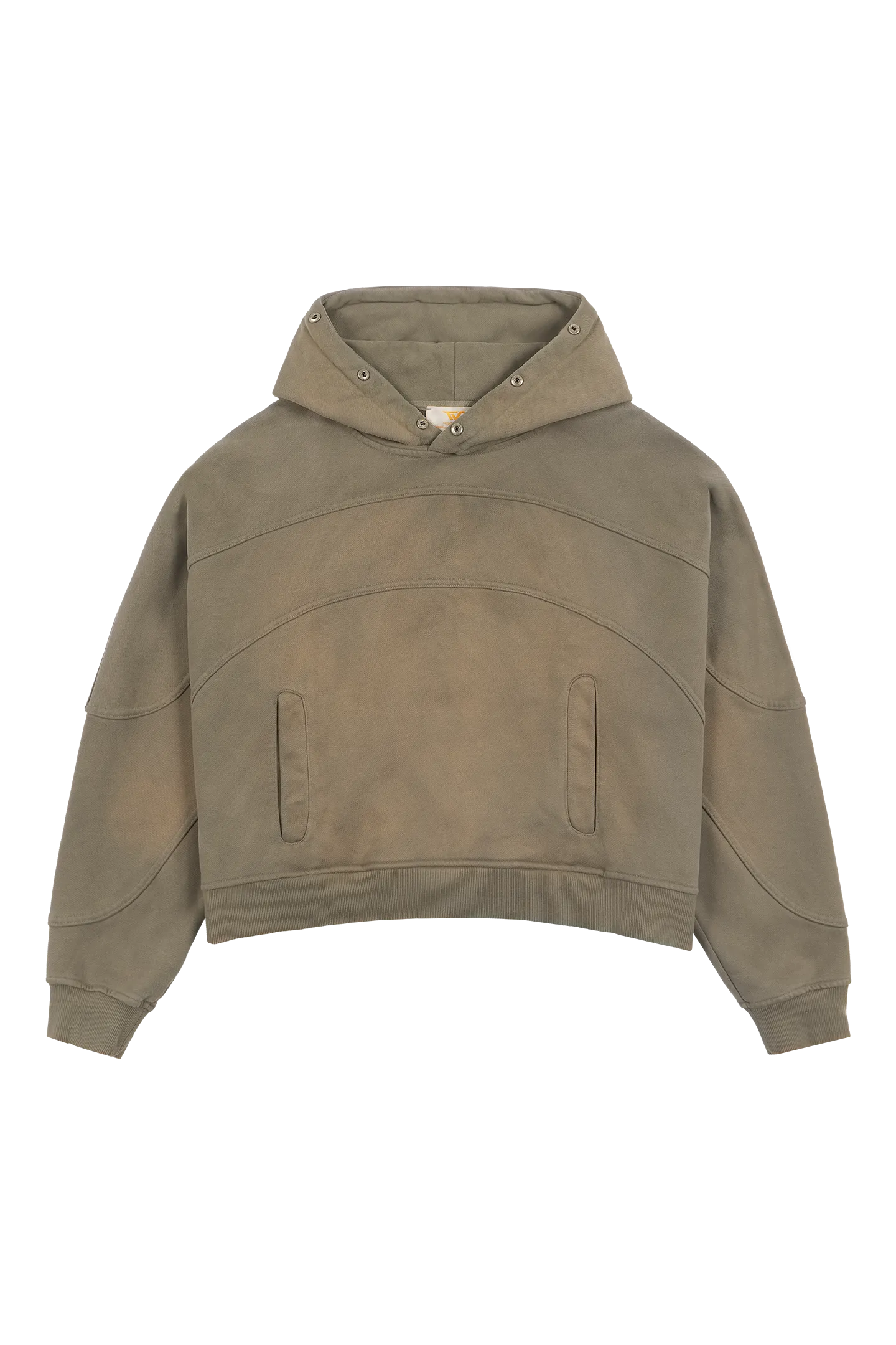 Olive Fur Hoodie