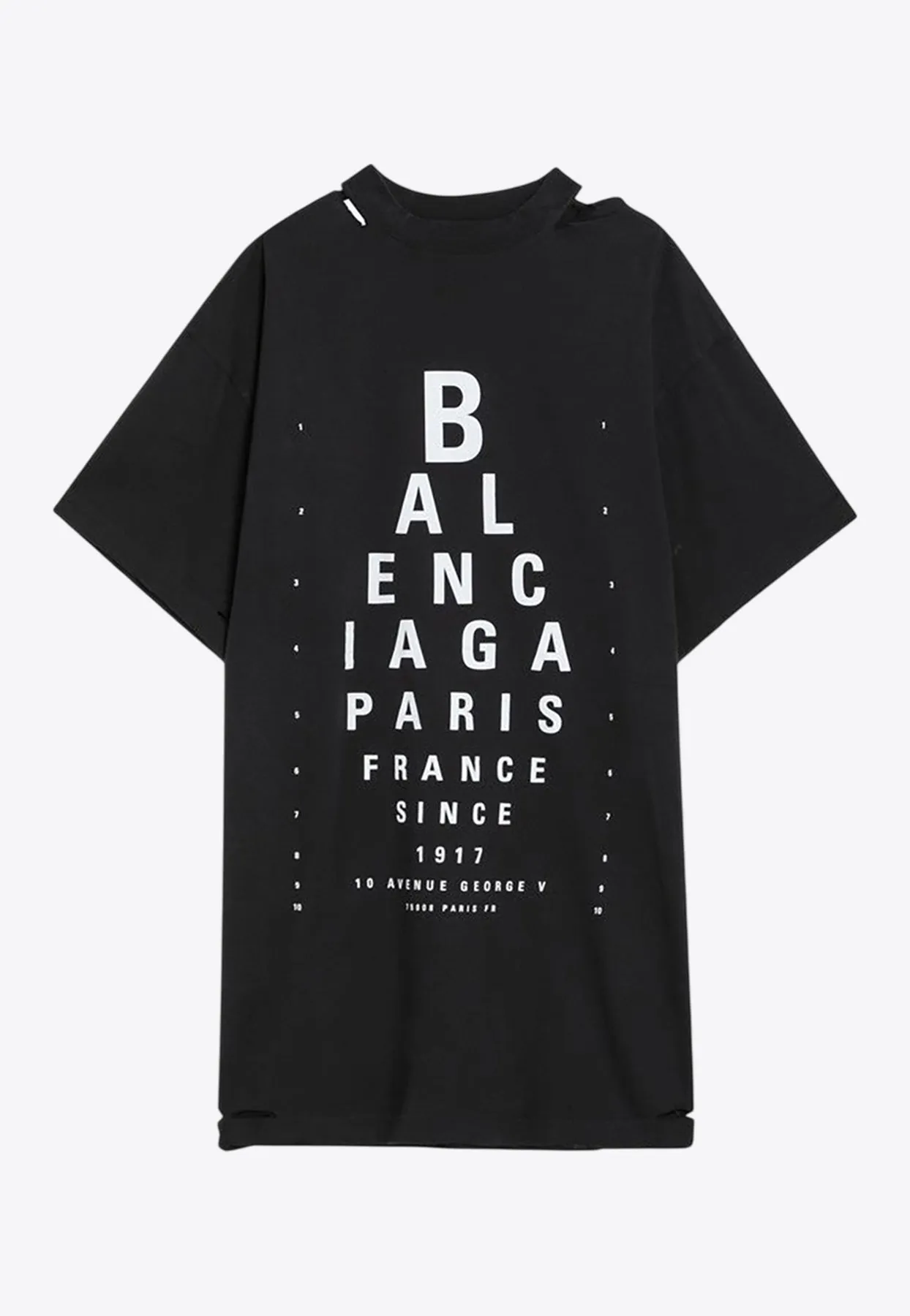 Optical Logo Oversized T-shirt