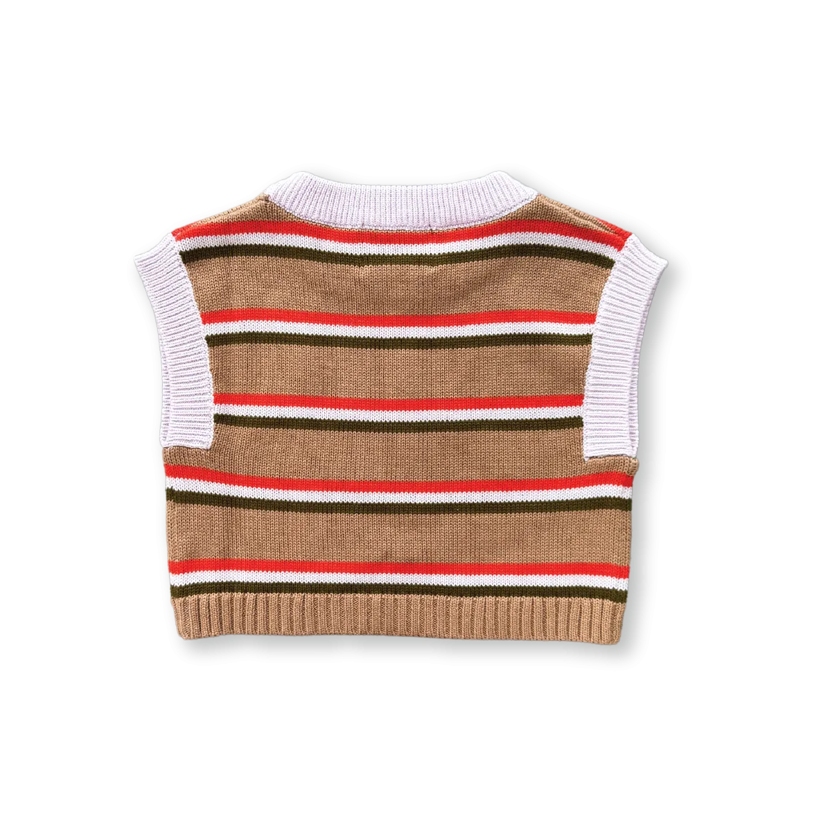 Organic Striped Vest
