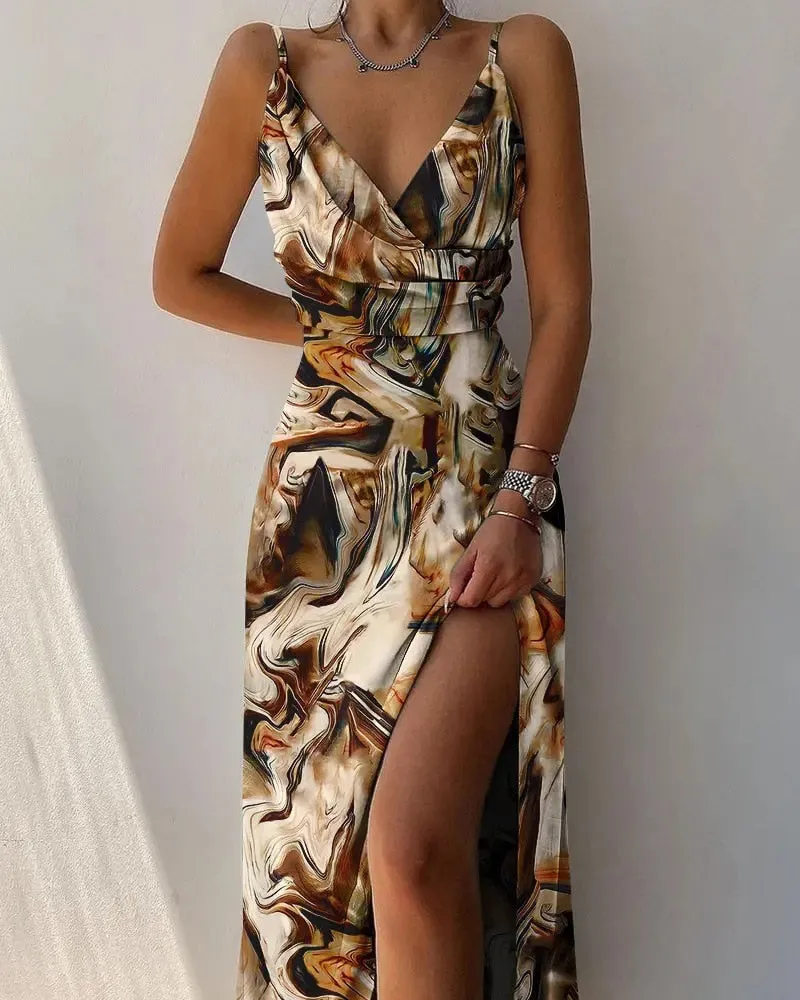Orithyia® | Stylish V-Neck Dress