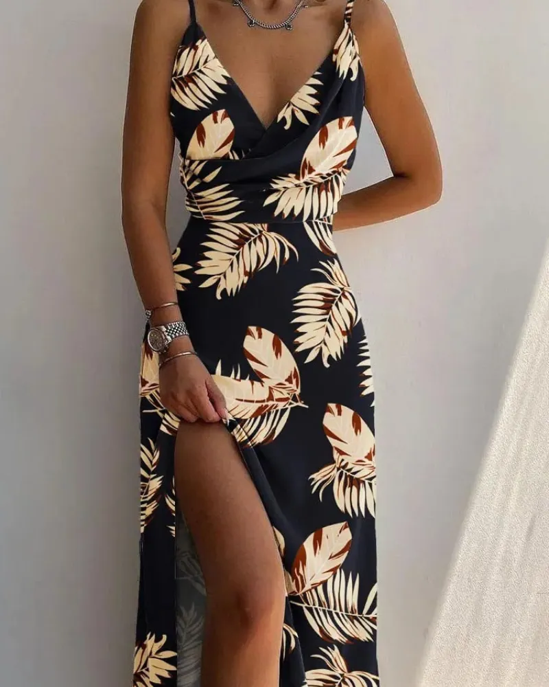 Orithyia® | Stylish V-Neck Dress