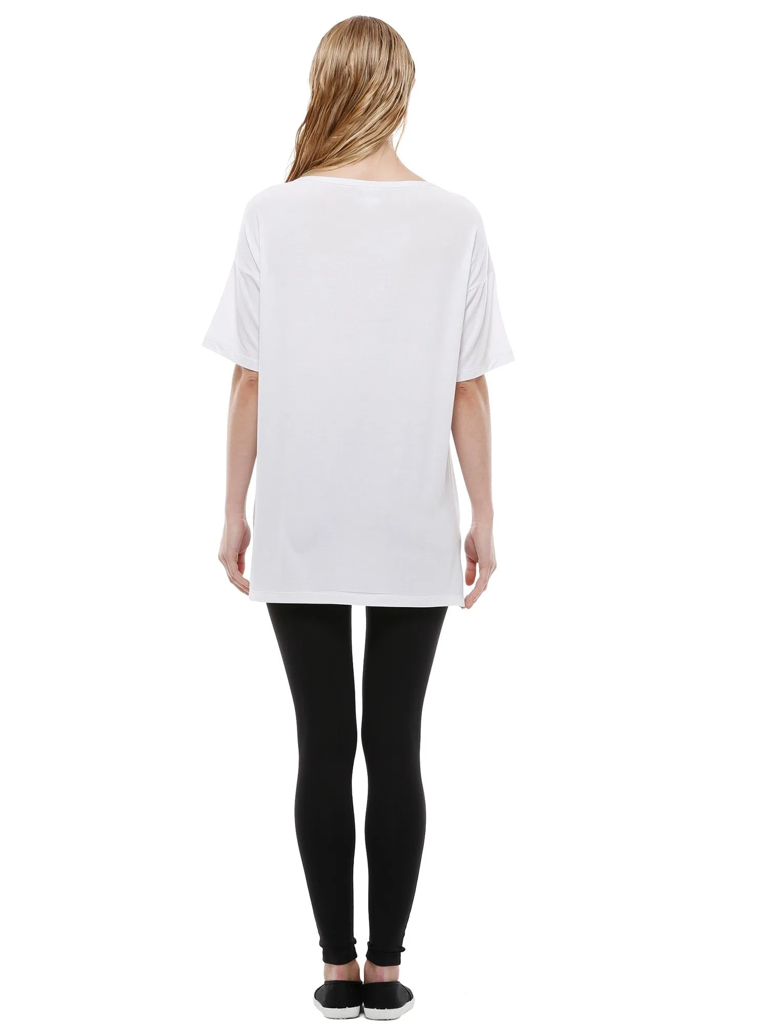 OVERSIZED BOYFRIEND TEE, WHITE