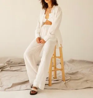 Oversized Linen Shirt