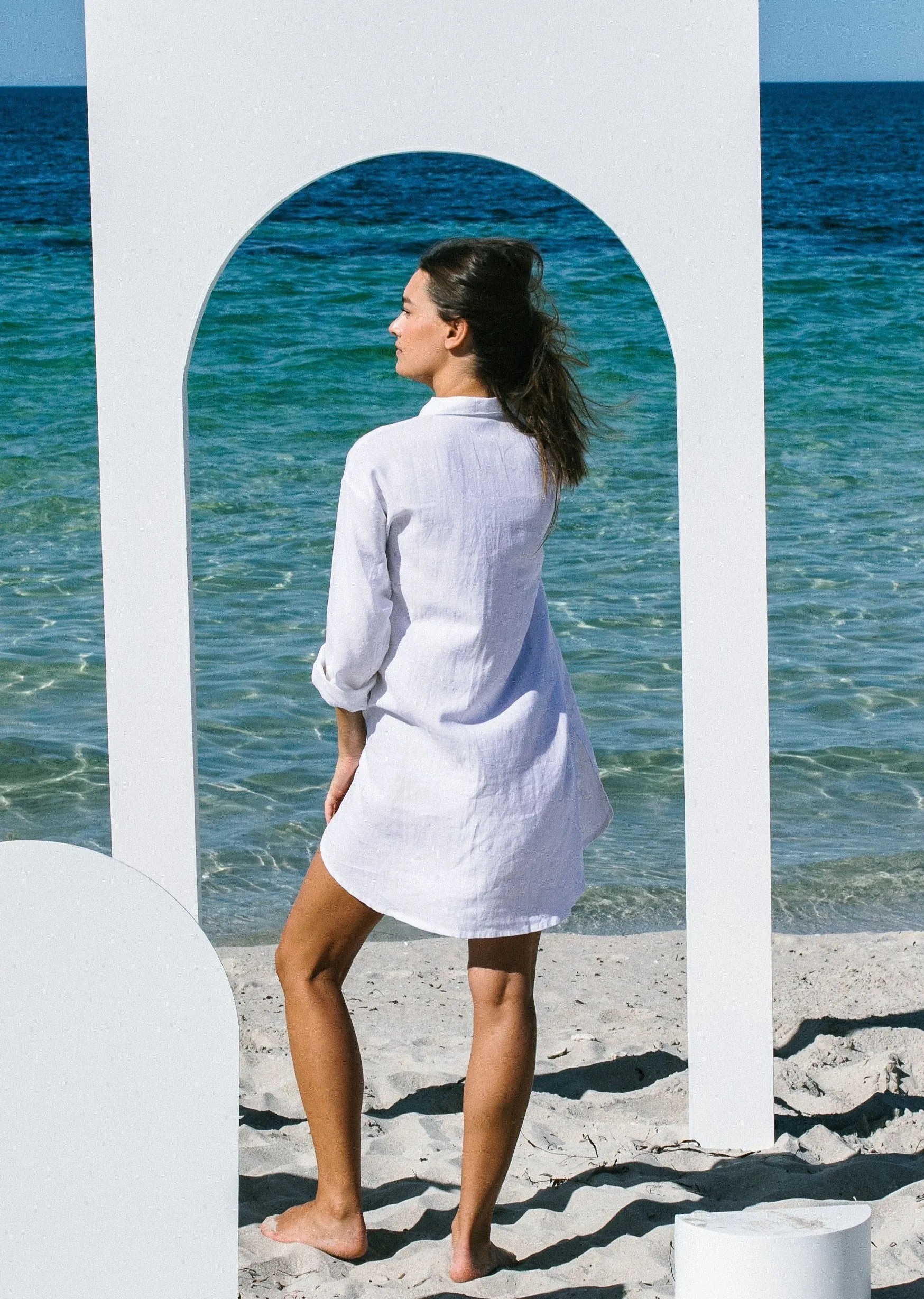 Oversized Shirt // White