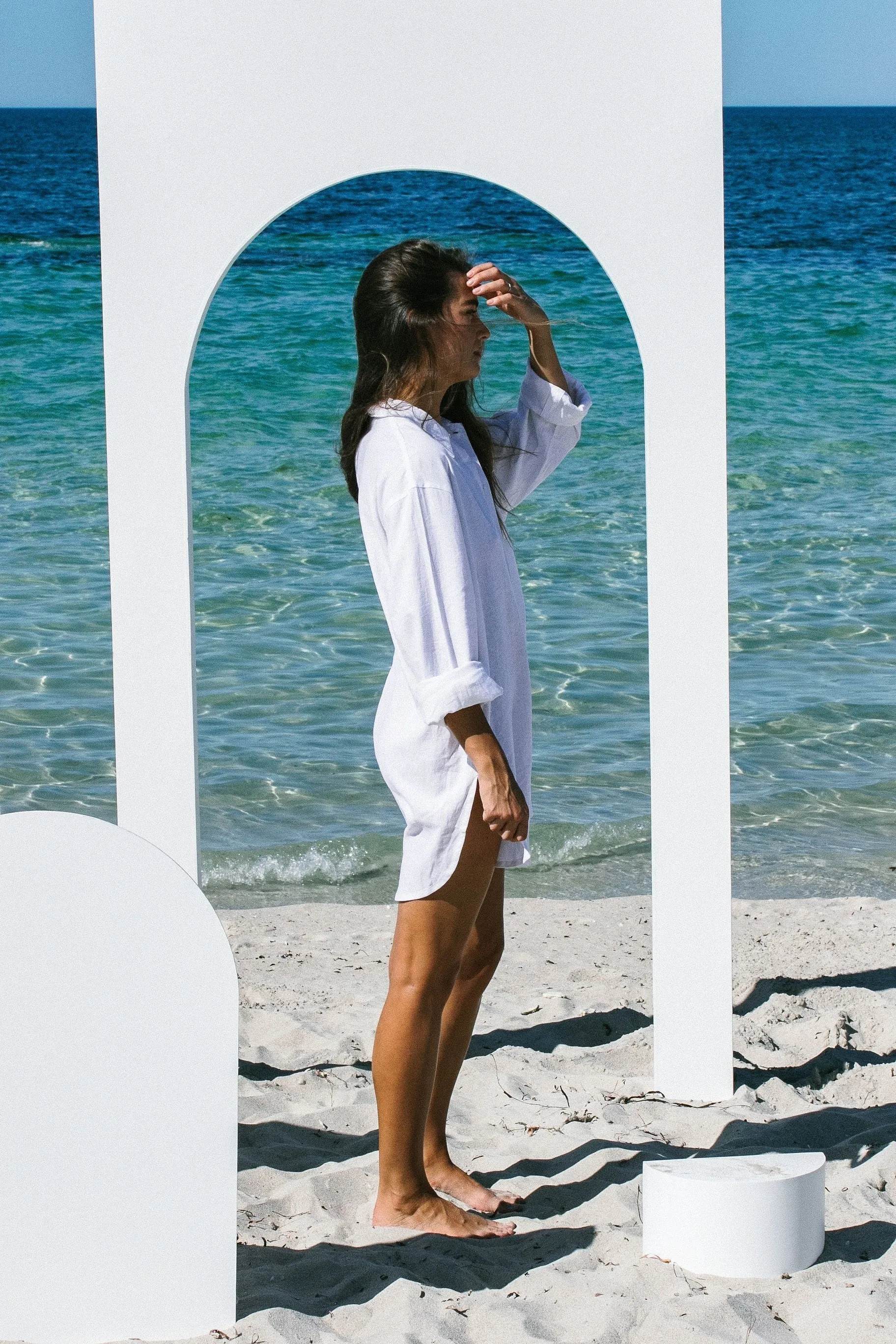 Oversized Shirt // White