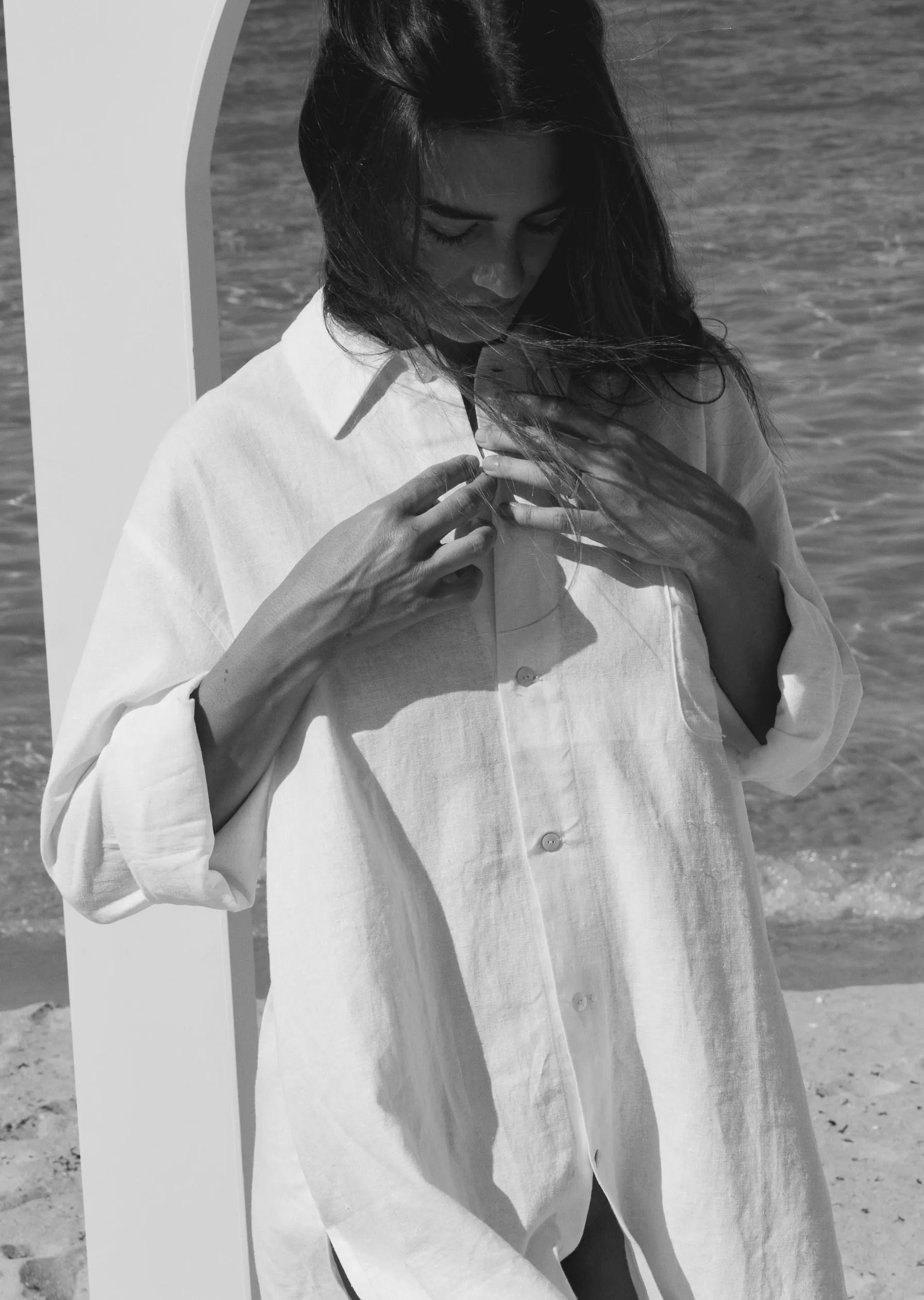 Oversized Shirt // White