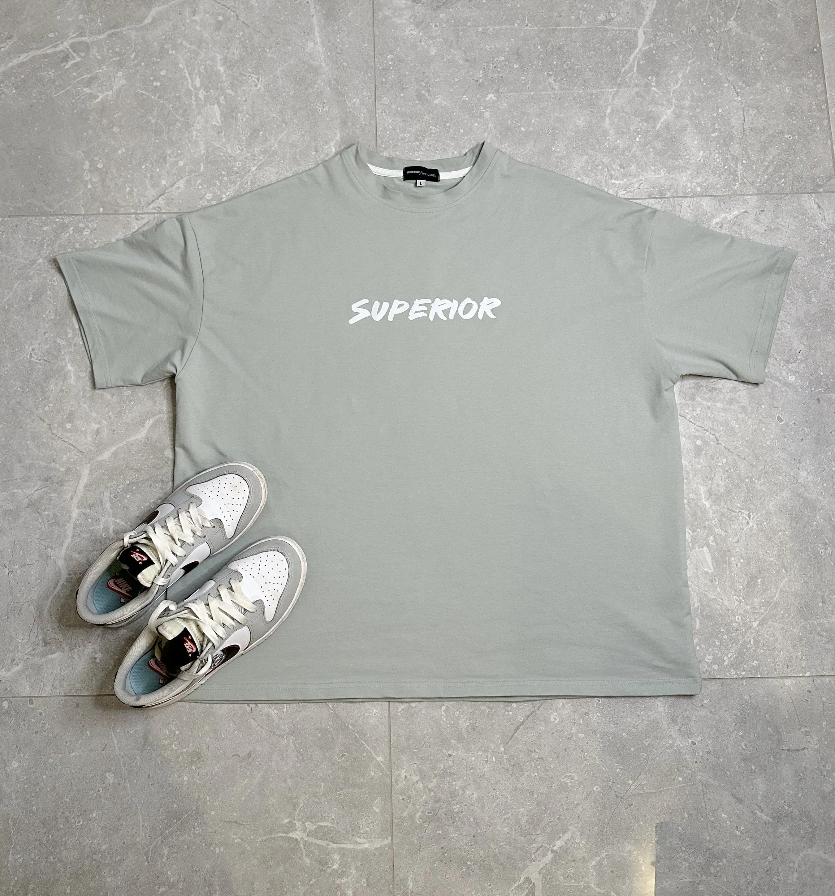 OVERSIZED TEE | SAGE