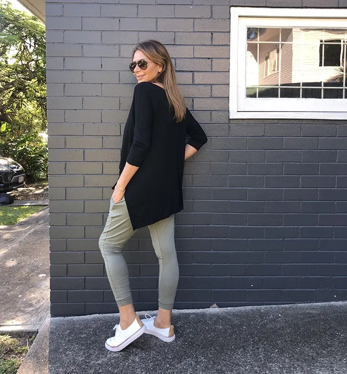 Oversized Top - Black
