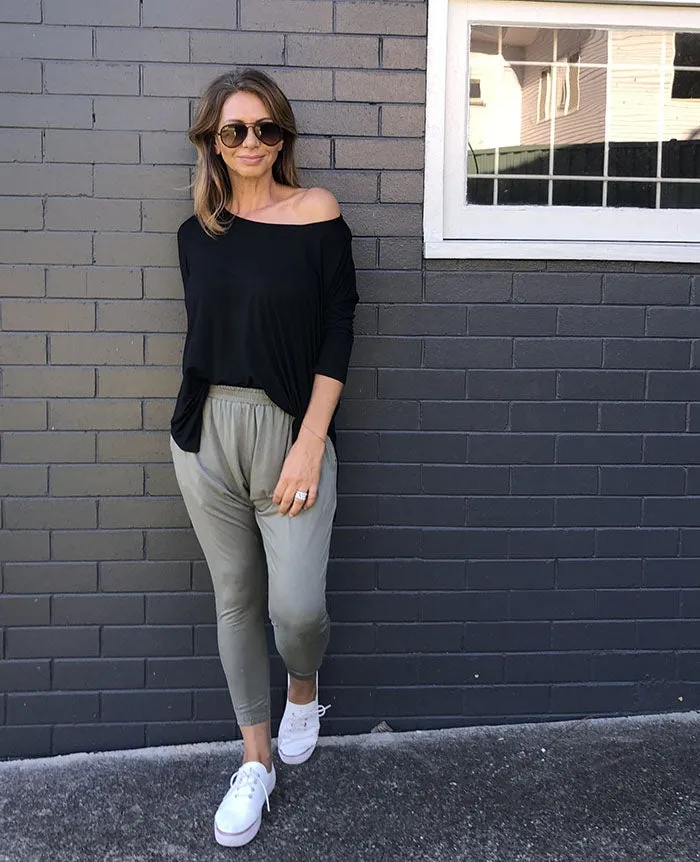 Oversized Top - Black