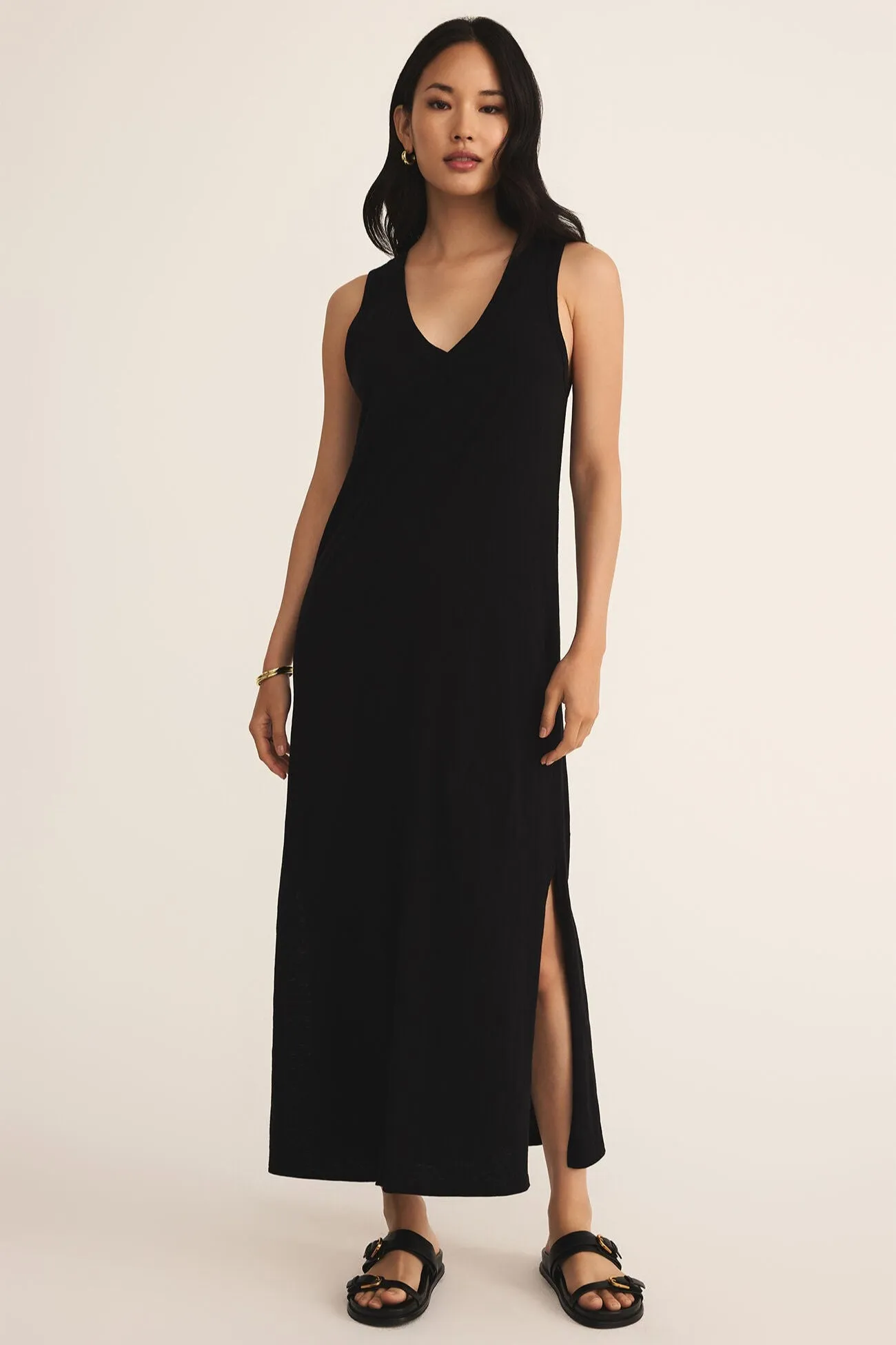 Palisades Midi Dress | Black, Avocado
