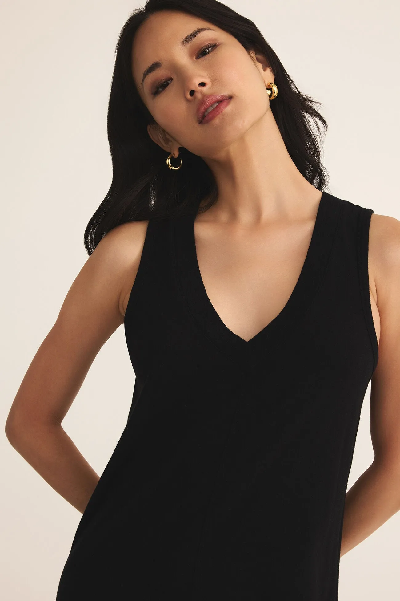 Palisades Midi Dress | Black, Avocado