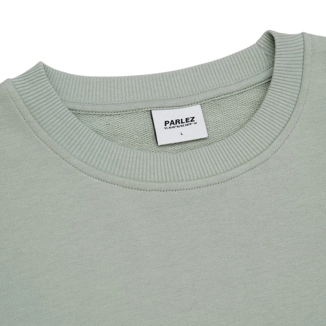 Parlez Vernon Oversized Crew - Sea Mist