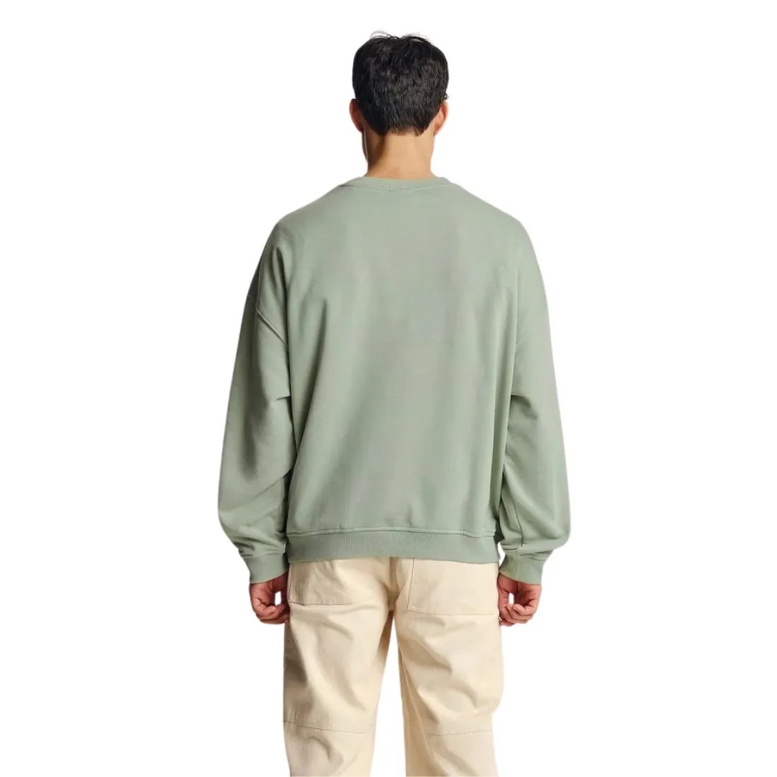 Parlez Vernon Oversized Crew - Sea Mist