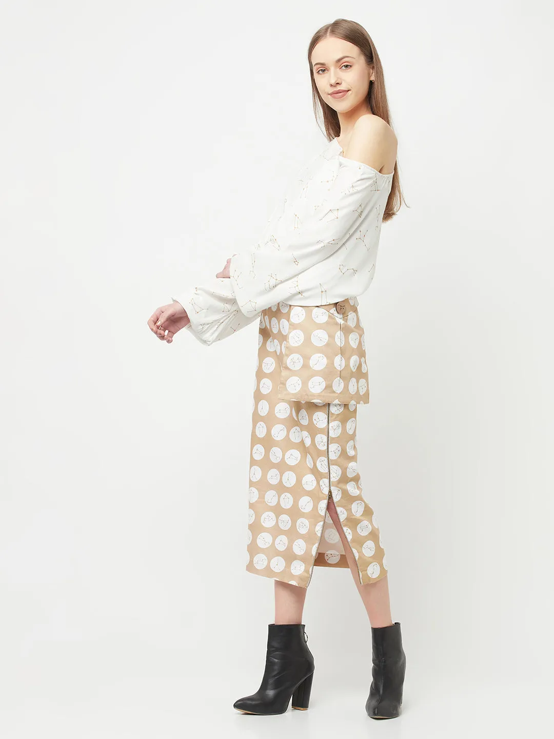 Pencil Zipper Skirt
