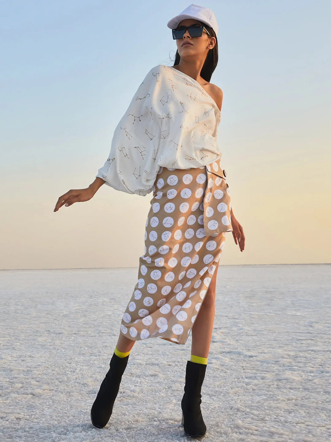 Pencil Zipper Skirt