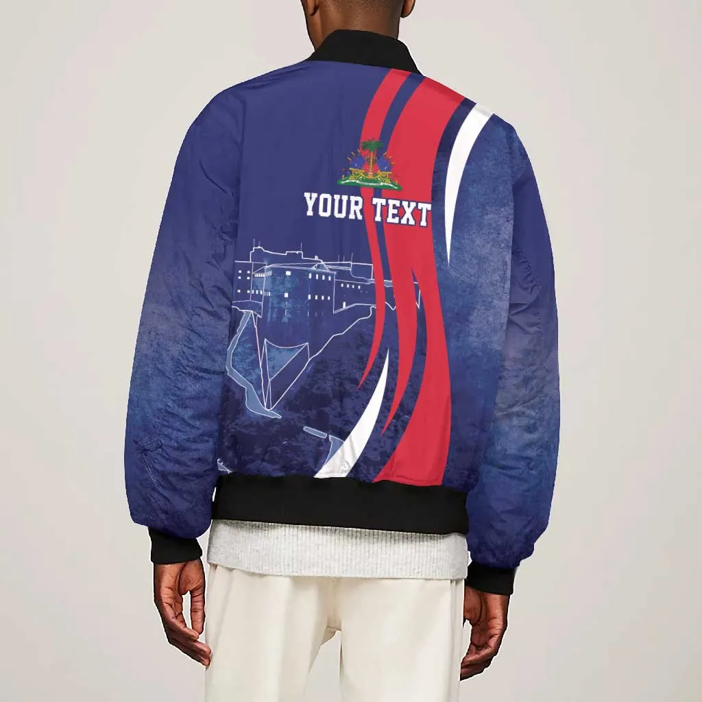 Personalized Haiti Citadelle Laferrière Bomber Jacket Grunge Style LT7