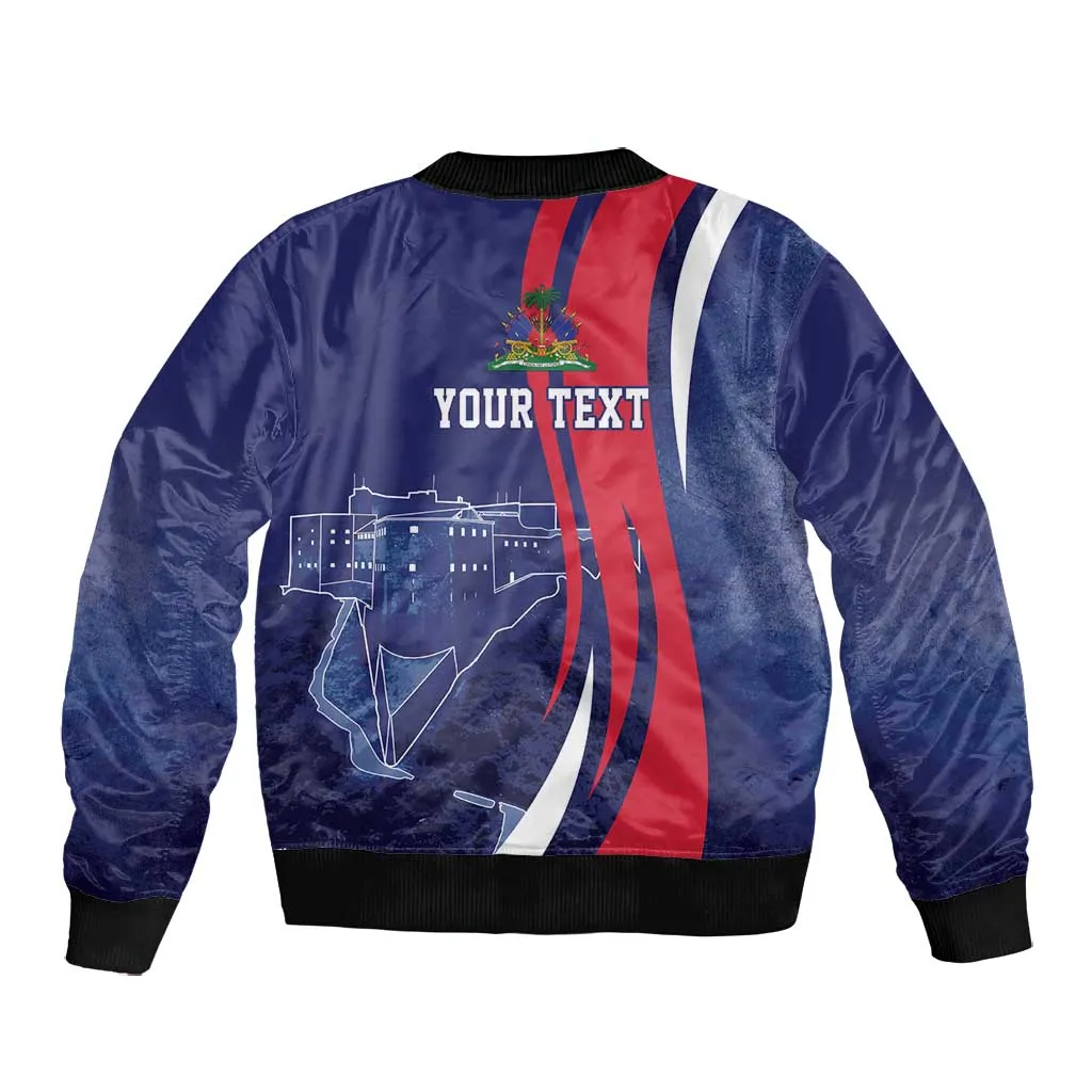 Personalized Haiti Citadelle Laferrière Bomber Jacket Grunge Style LT7