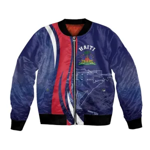 Personalized Haiti Citadelle Laferrière Bomber Jacket Grunge Style LT7