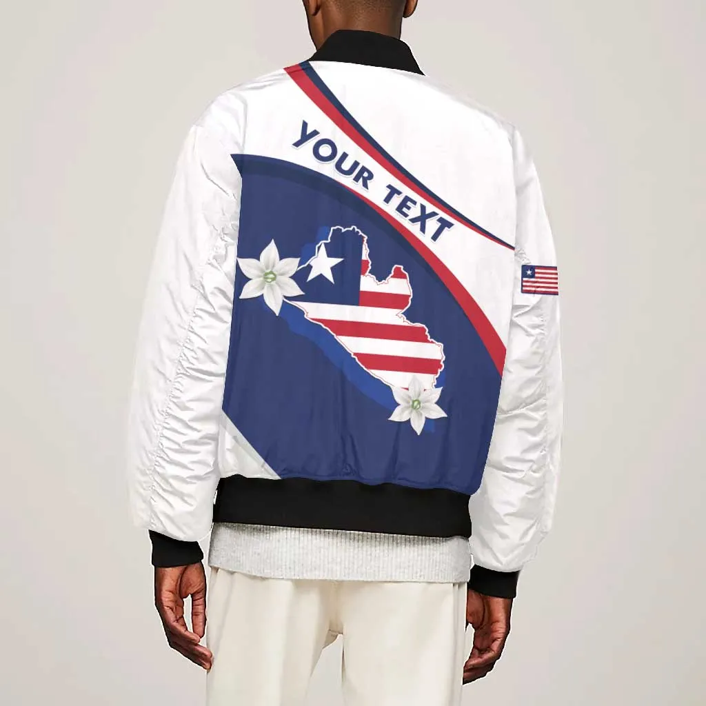 Personalized Happy Liberia Independence Day Bomber Jacket LT15